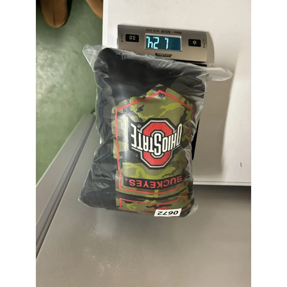 Ohio State Buckeyes Nike Camo Camouflage Hoodie Sweatshirt‎ USA Womens Large - Image 7