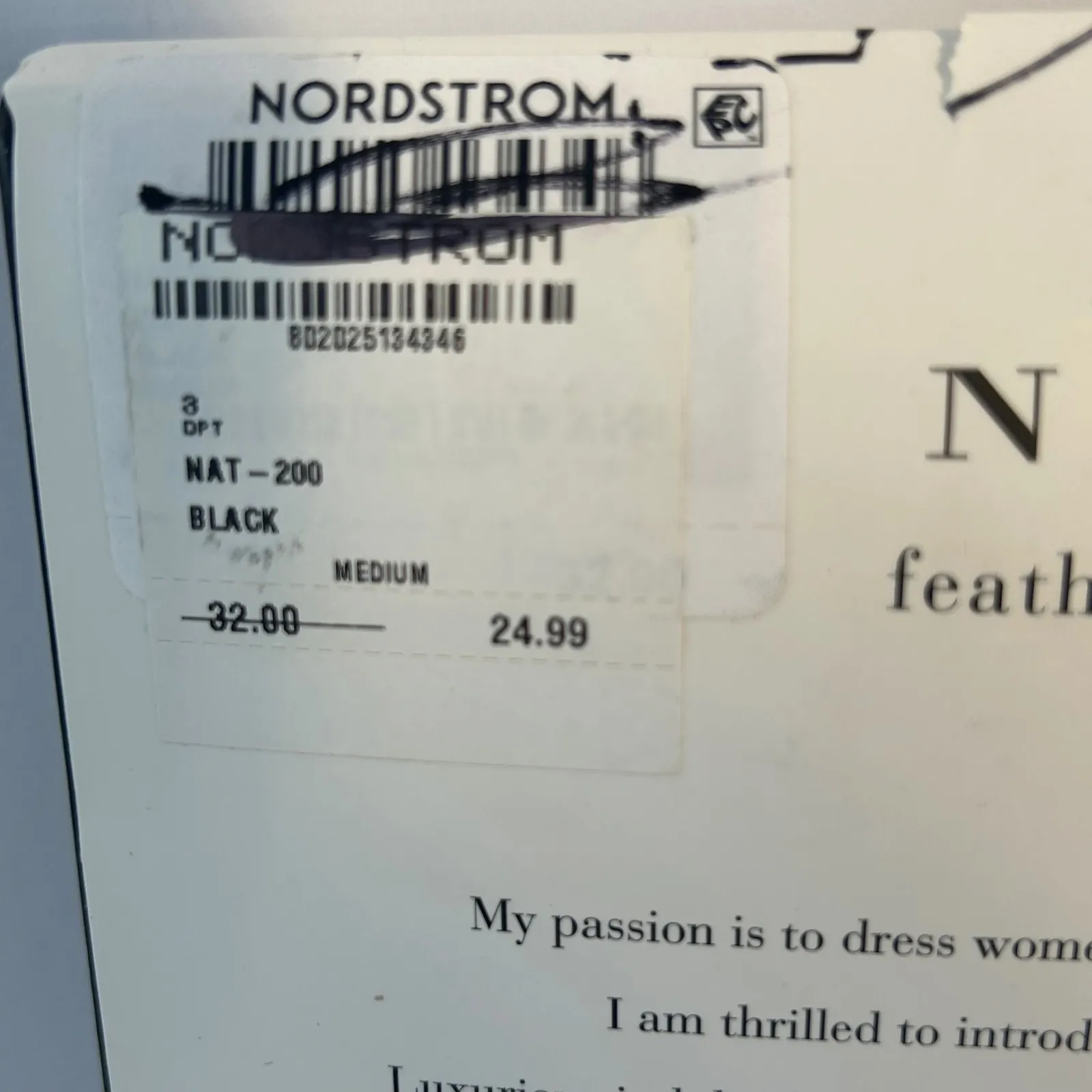 Natori  Feather Lace Net Tights Black Medium Sheer Patterned Hosiery - Image 7