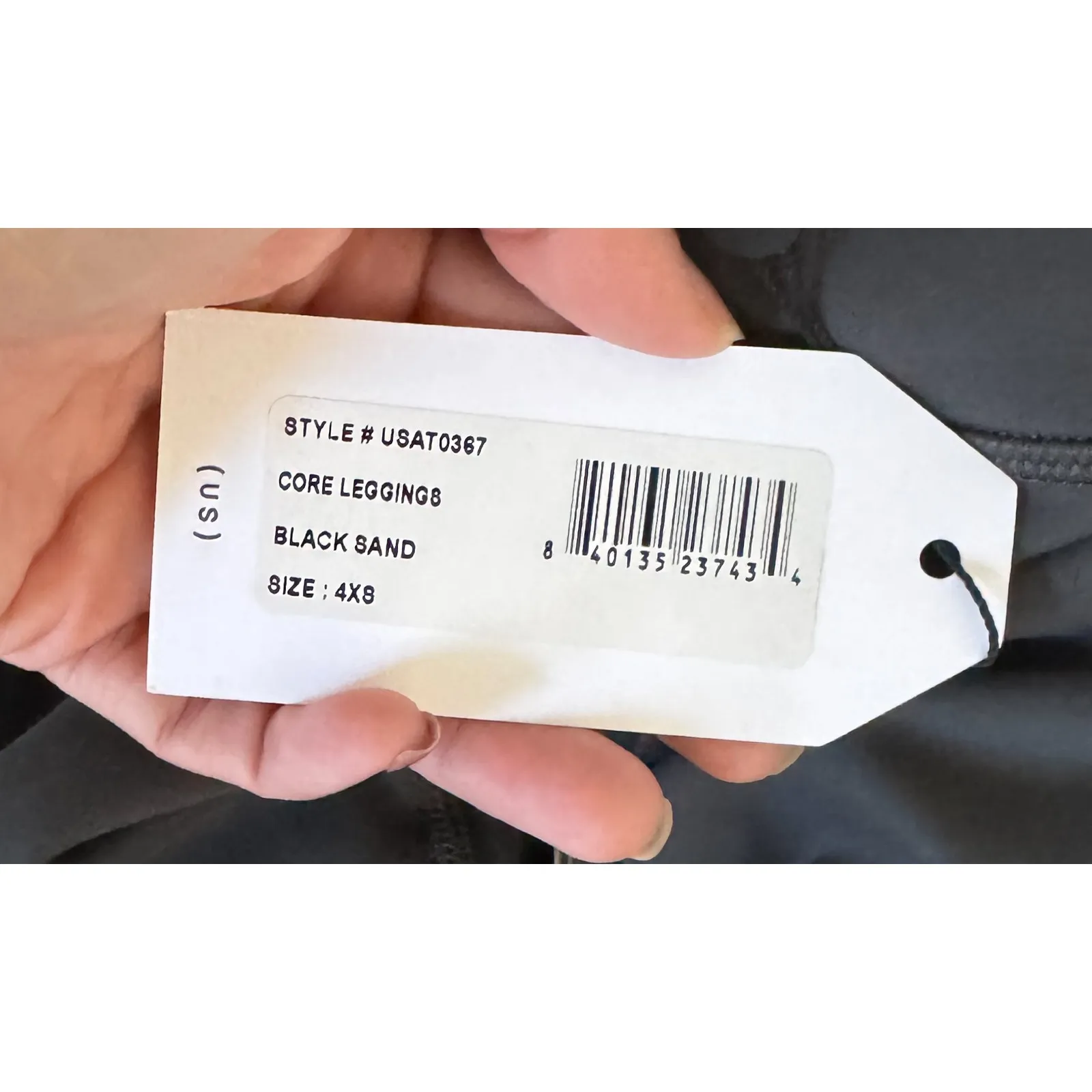 Universal Standard Soft Athleisure Leggings Dark Gray Size 0-00 4XS - Image 5