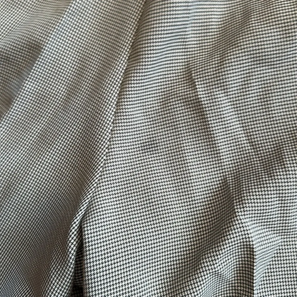 VTG LIZ BAKER HOUNDSTOOTH ADJUSTABLE BELT TROUSERS - Image 5