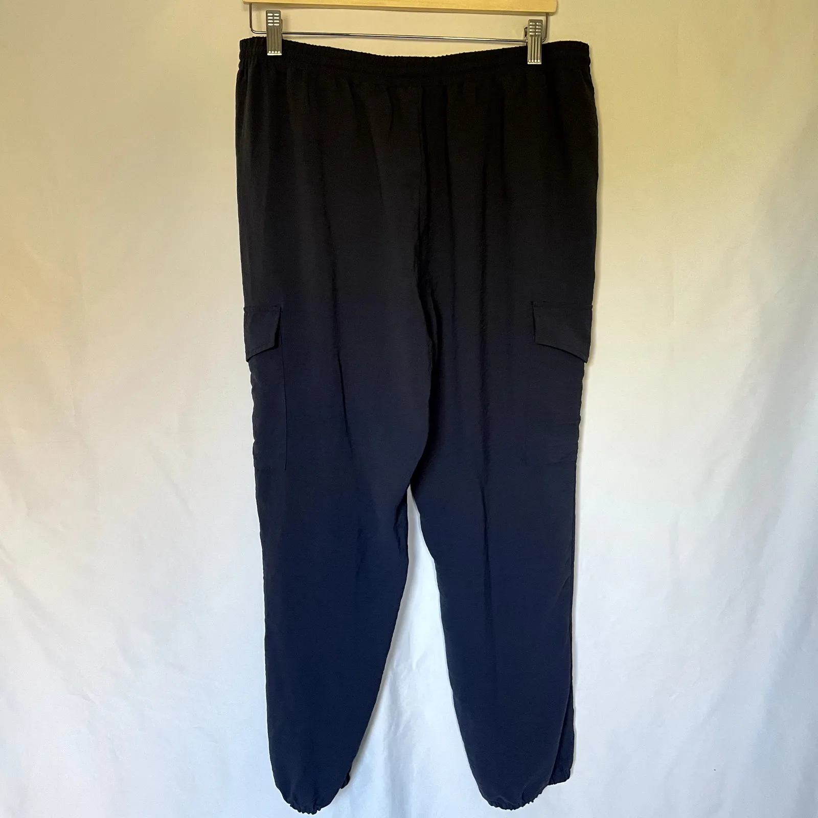 Adyson Parker women's size large blue drawstring pants pockets casual comfort - Image 4