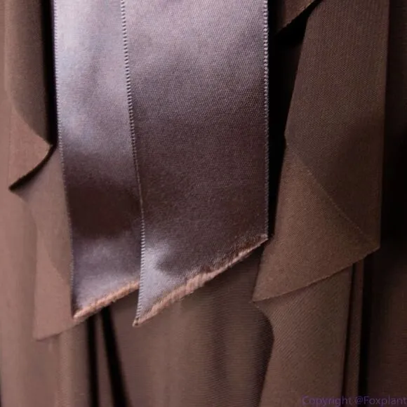 Betsy & Adam by‎ Linda Bernell ruffled tie waist prom dress, size 14 - Image 14