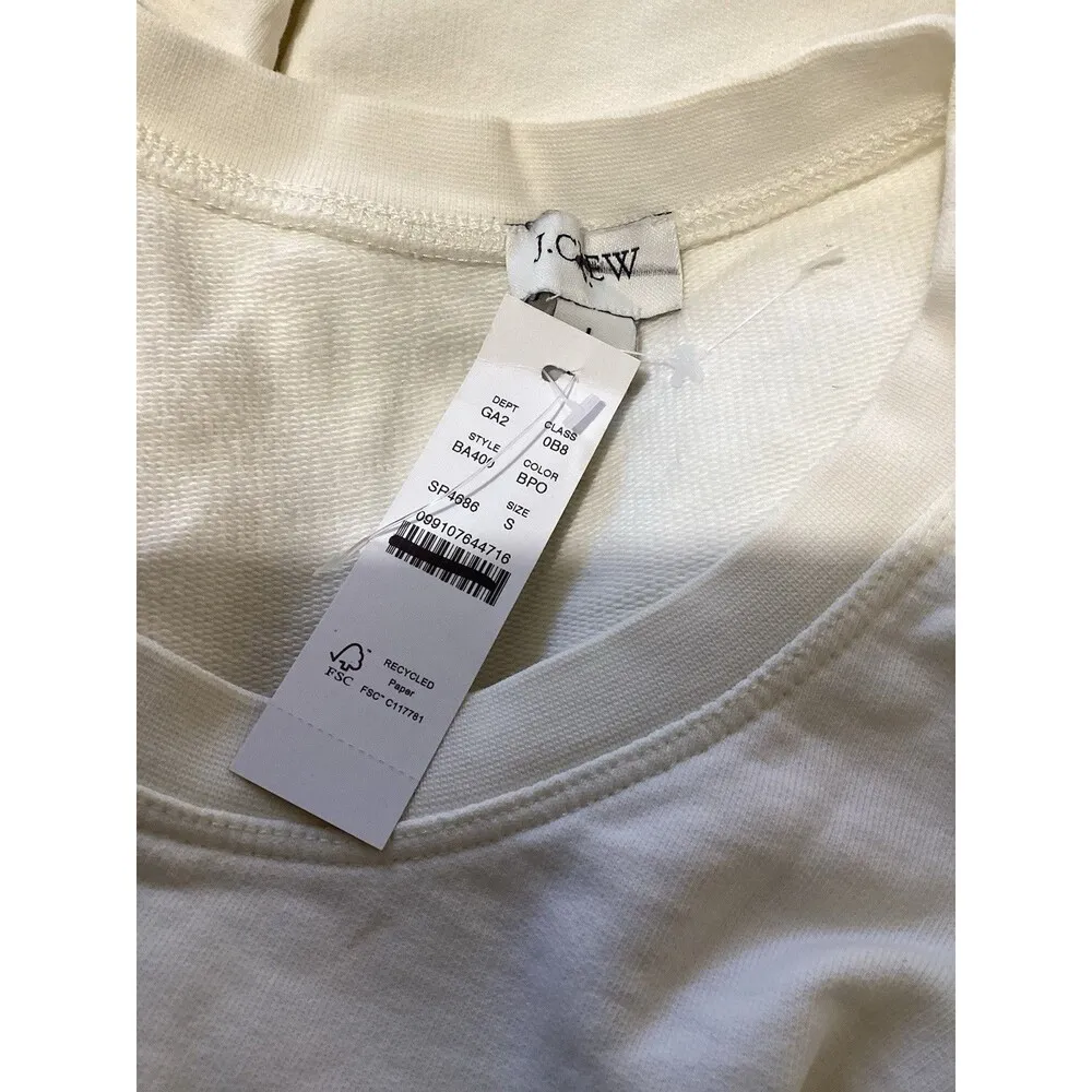 J. Crew Rainbow Striped Crewneck Cotton Sweater S - Image 7