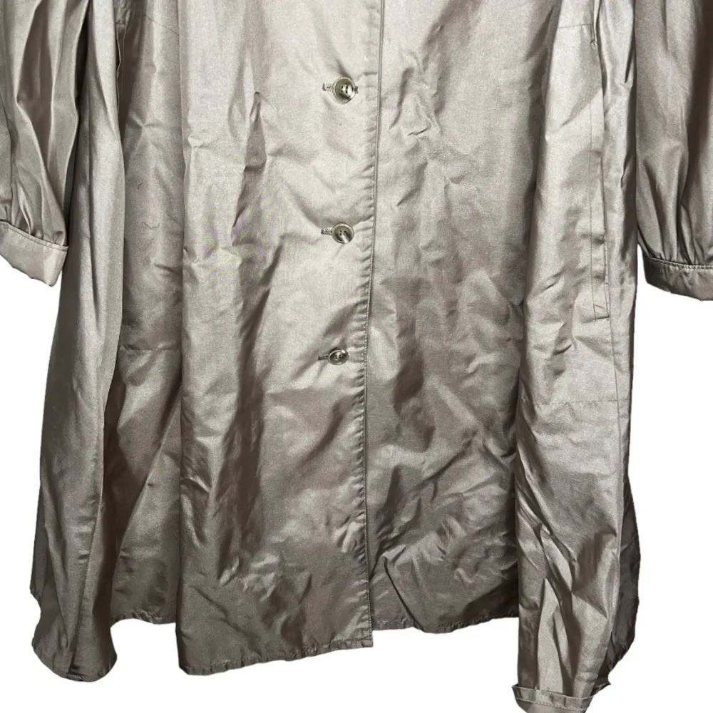 Vintage The Totes Coat Nylon Rain Coat Size 8P - Image 3