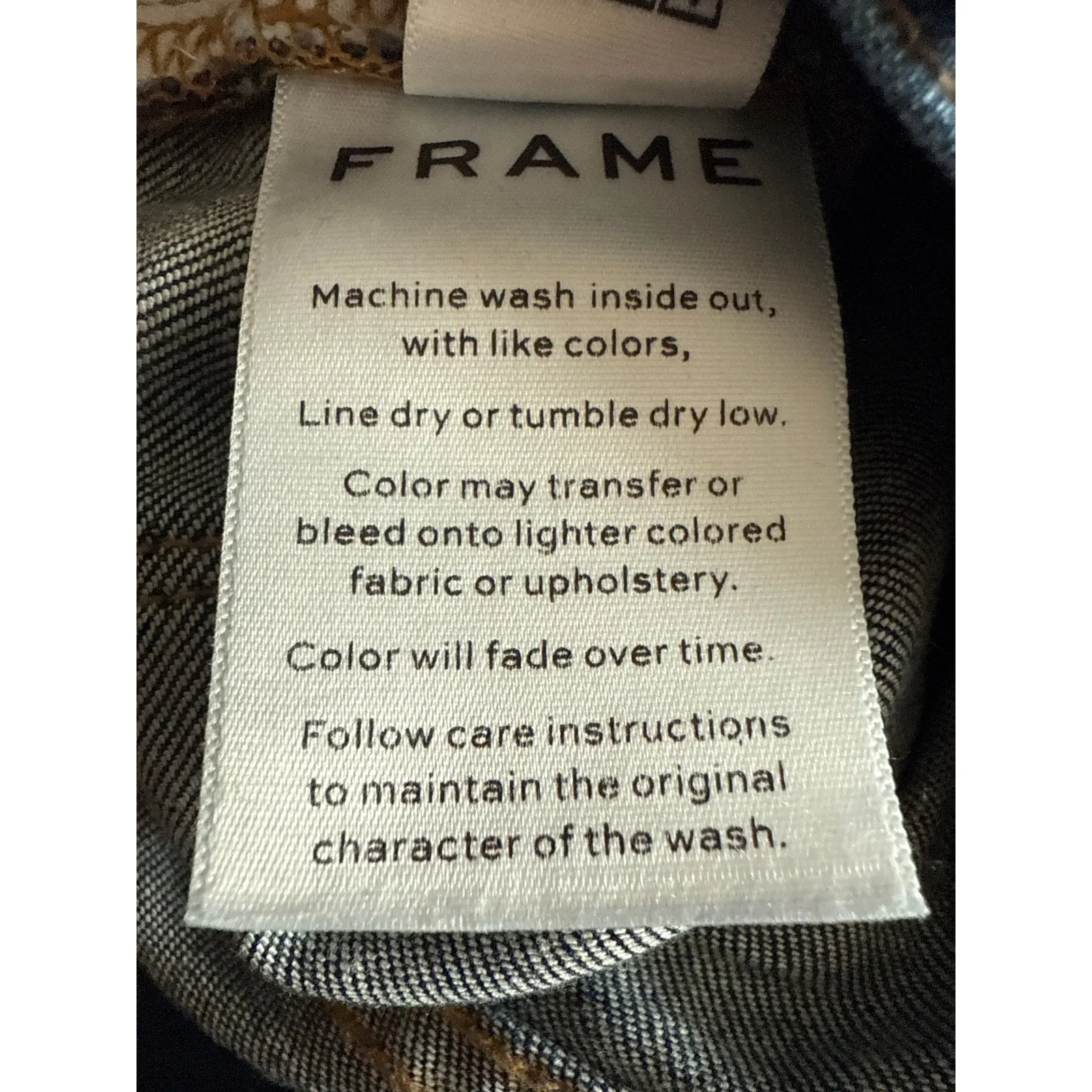 Frame Denim Jeans Womens Le Garçon Skinny Jeans‎ Stretch Blue Size  24 - Image 4