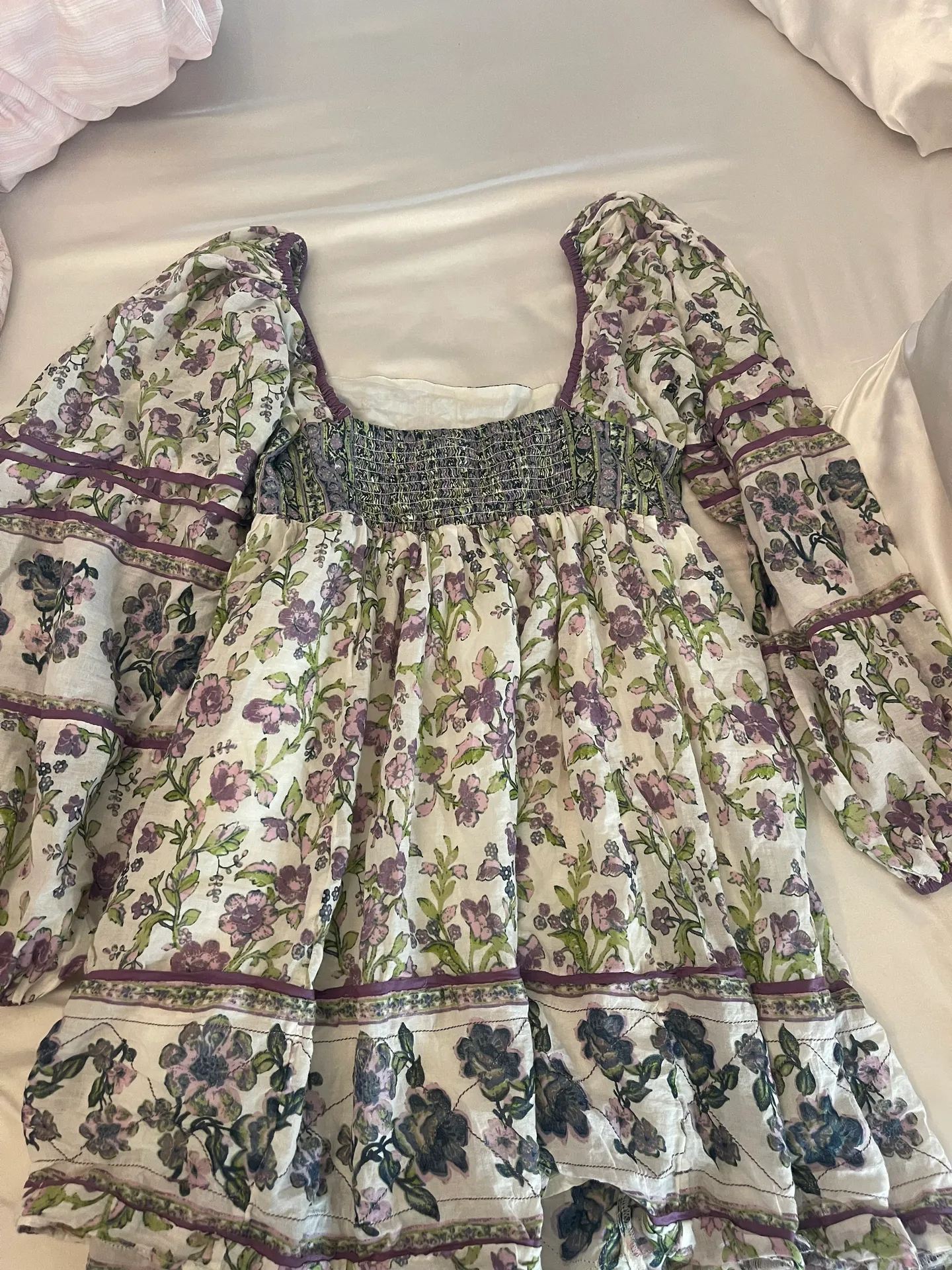Floral Mini Dress - Image 4