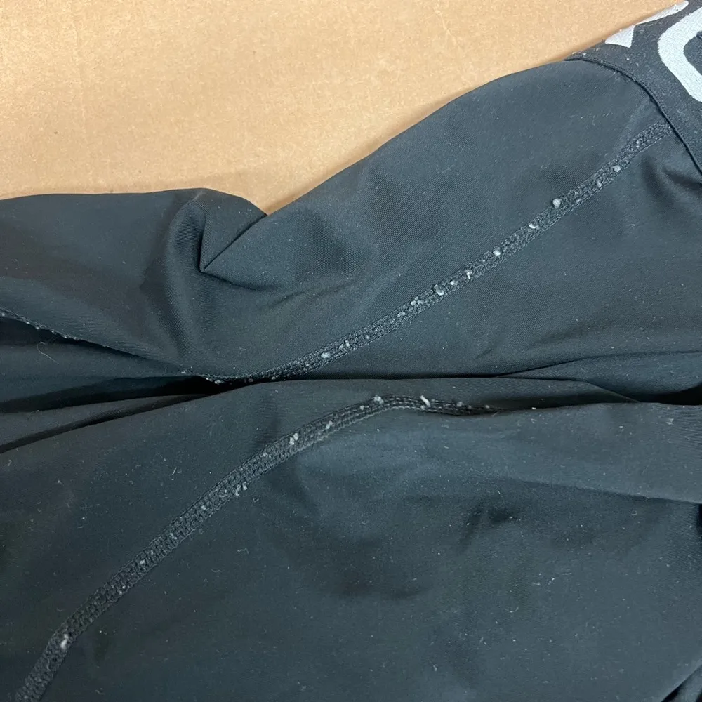 FLAWED Nike Black Pro Athletic Leggings Size Medium - Image 6