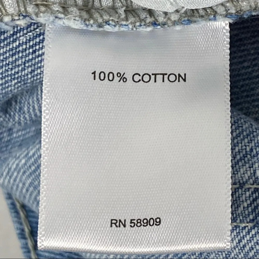 CHELSEA & VIOLET 100% Cotton Floral Ripped Distressed Embroidered Jeans Size 28 - Image 8