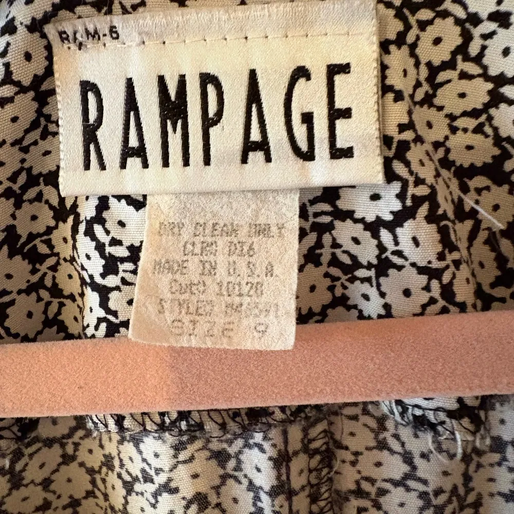 Vintage Rampage Jumpsuit Floral 90s - Image 6