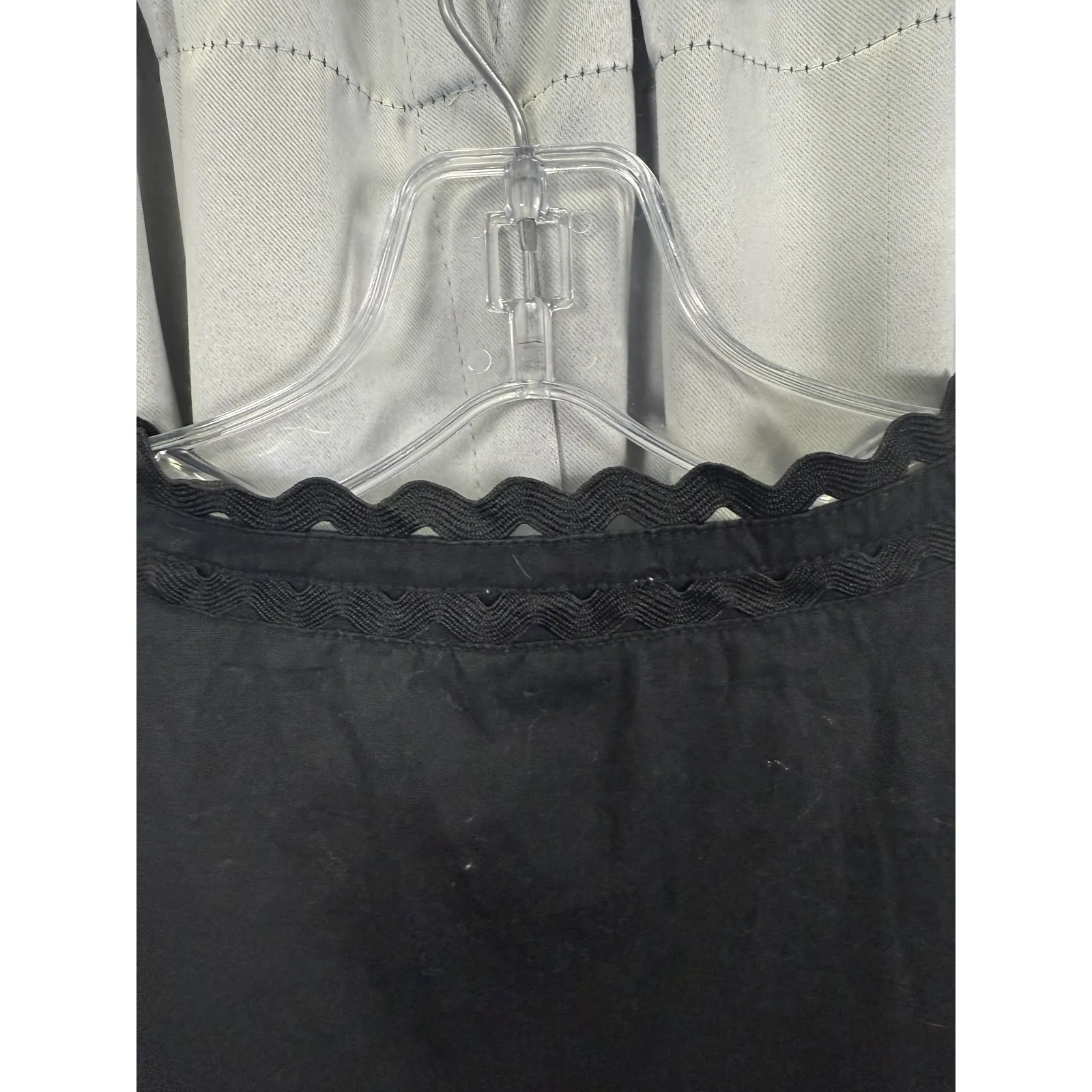 J.Crew Dress Womens Small Black V - Image 8