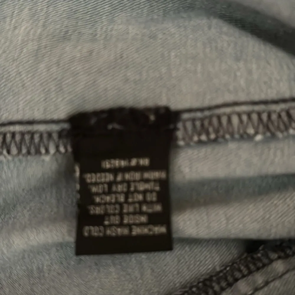 Women’s Denim Jean Jacket Rough Hem Size XL - Image 4