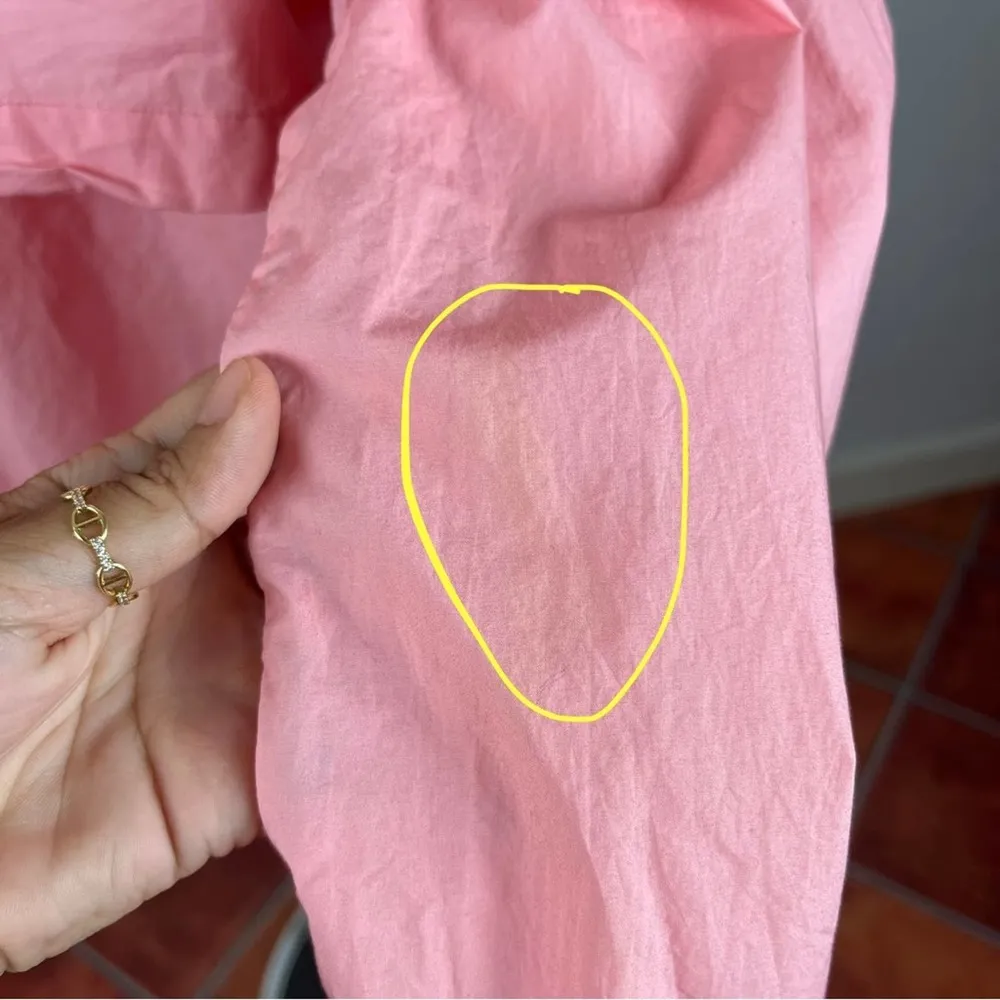 Anthropologie Ett:Wa Pink Windbreaker Jacket - Image 6