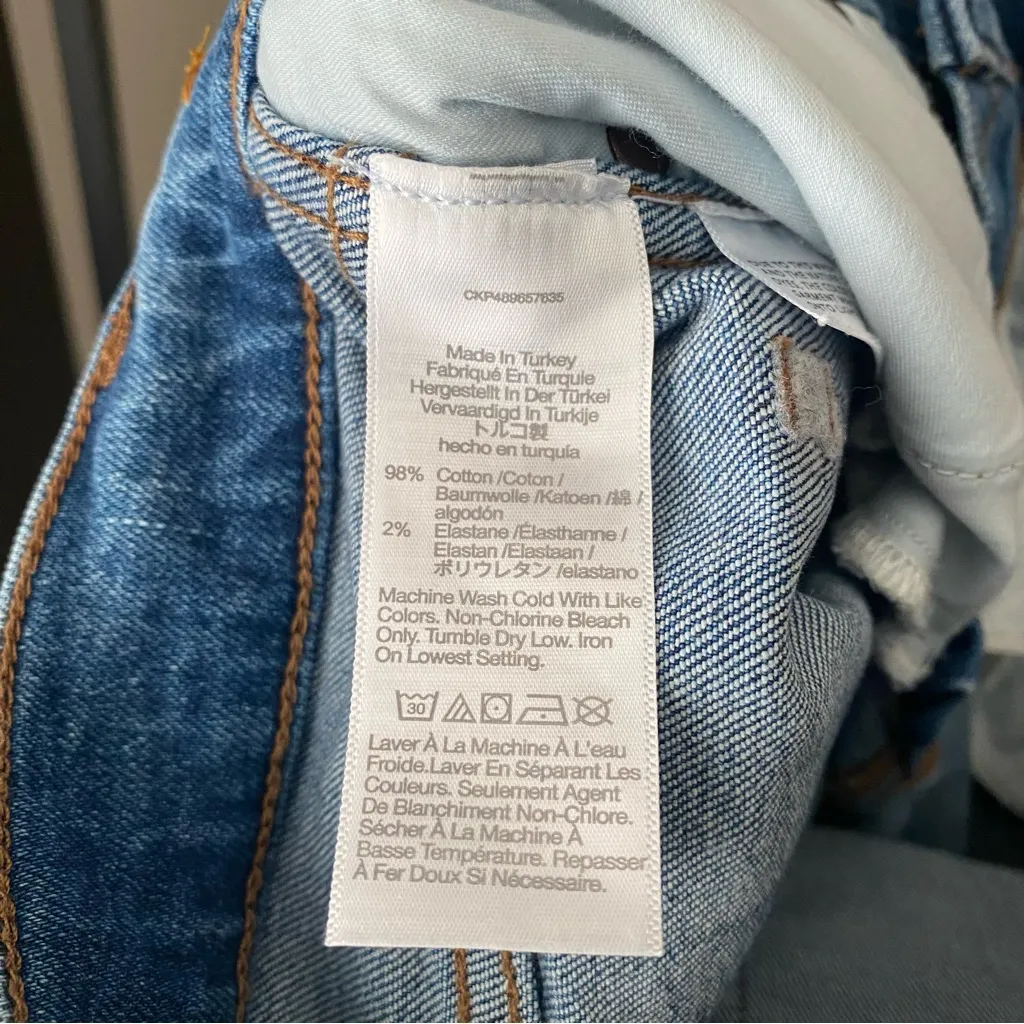 Madewell Stovepipe Ankle Slit Jeans - Image 4