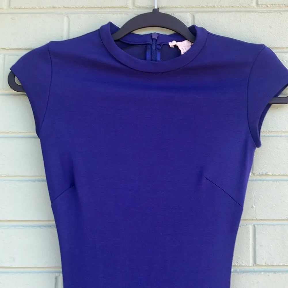 H&M blue body con dress - Image 2