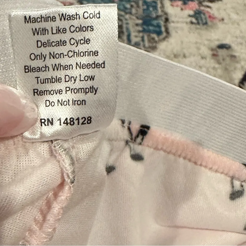 💙SALE 3/$25 MENTALLY EXHAUSTED UNICORN PINK SOFT INTIMATES PAJAMAS SLEEP SHORTS Size 2X - Image 7