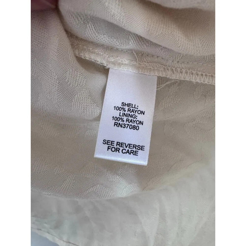 Versona slinky cami v neck cream size medium NWT - Image 7