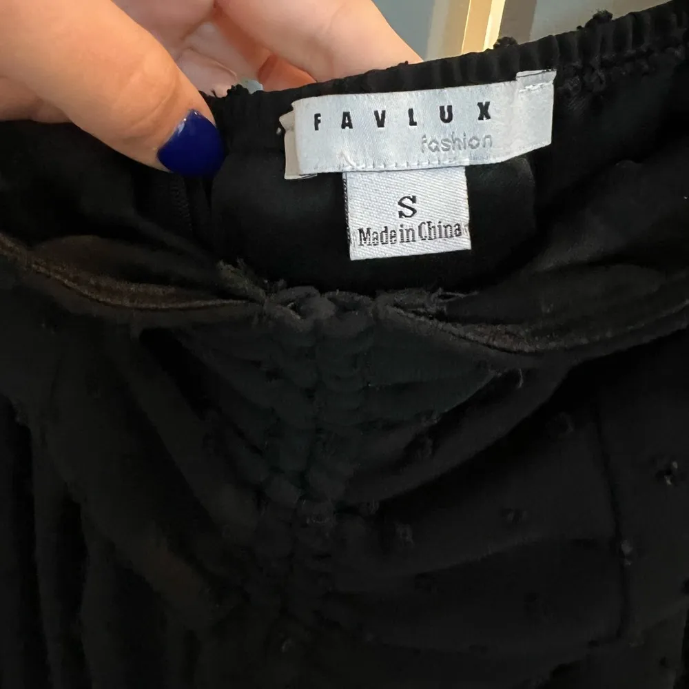 Cocktail Hadley Swiss Dot Skater Mini Dress in Black - Image 7