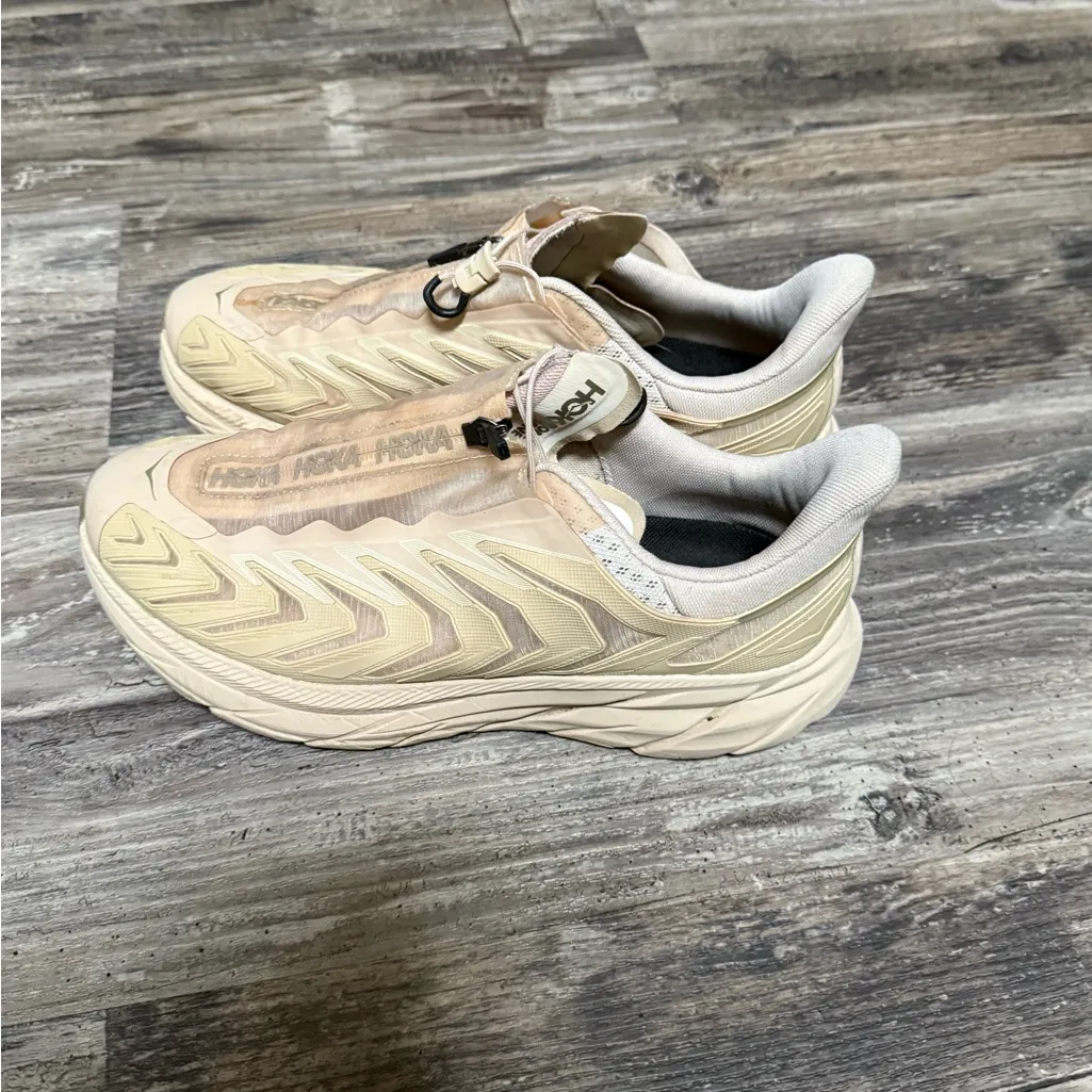 Hoka Cream Color Women Slip - Image 3
