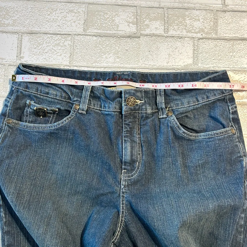 Ruff Hewn Women's Boot Cut Jeans in Classic Blue - Image 6