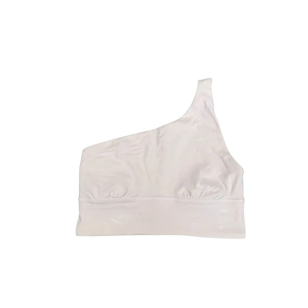 Lululemon Align Asymmetrical Bra Light Support A/B Cup Flush Pink Size 6 - Image 3