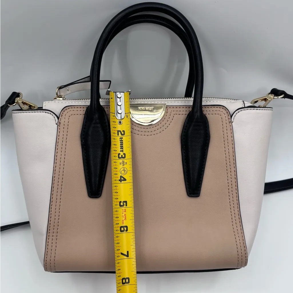 Nine West  Black and Brown Crossbody Bag - Image 6