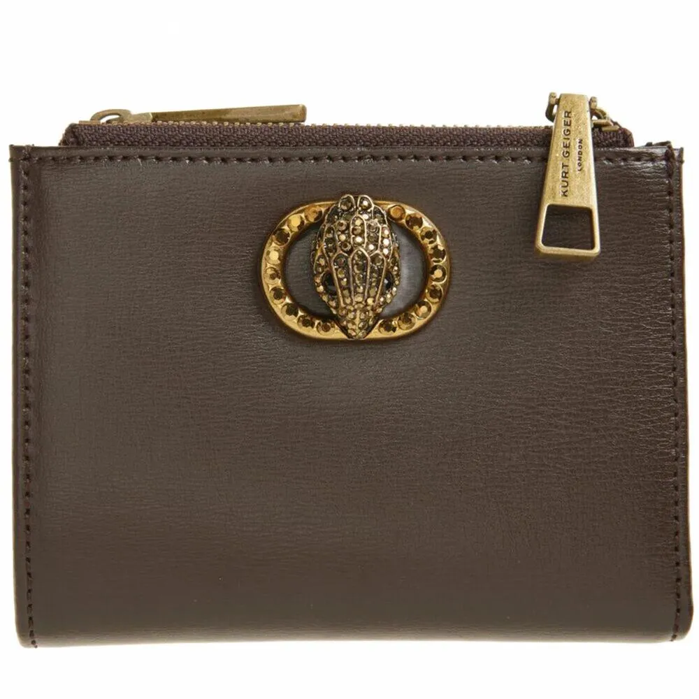 Kurt Geiger Chelsea Bifold Leather Card Wallet Contemporary Utility - Image 2