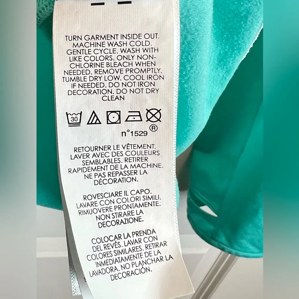 RLX Ralph Lauren Women's Golf Pullover Top 1/4 Zip Mint Green Size L Size L - Image 11