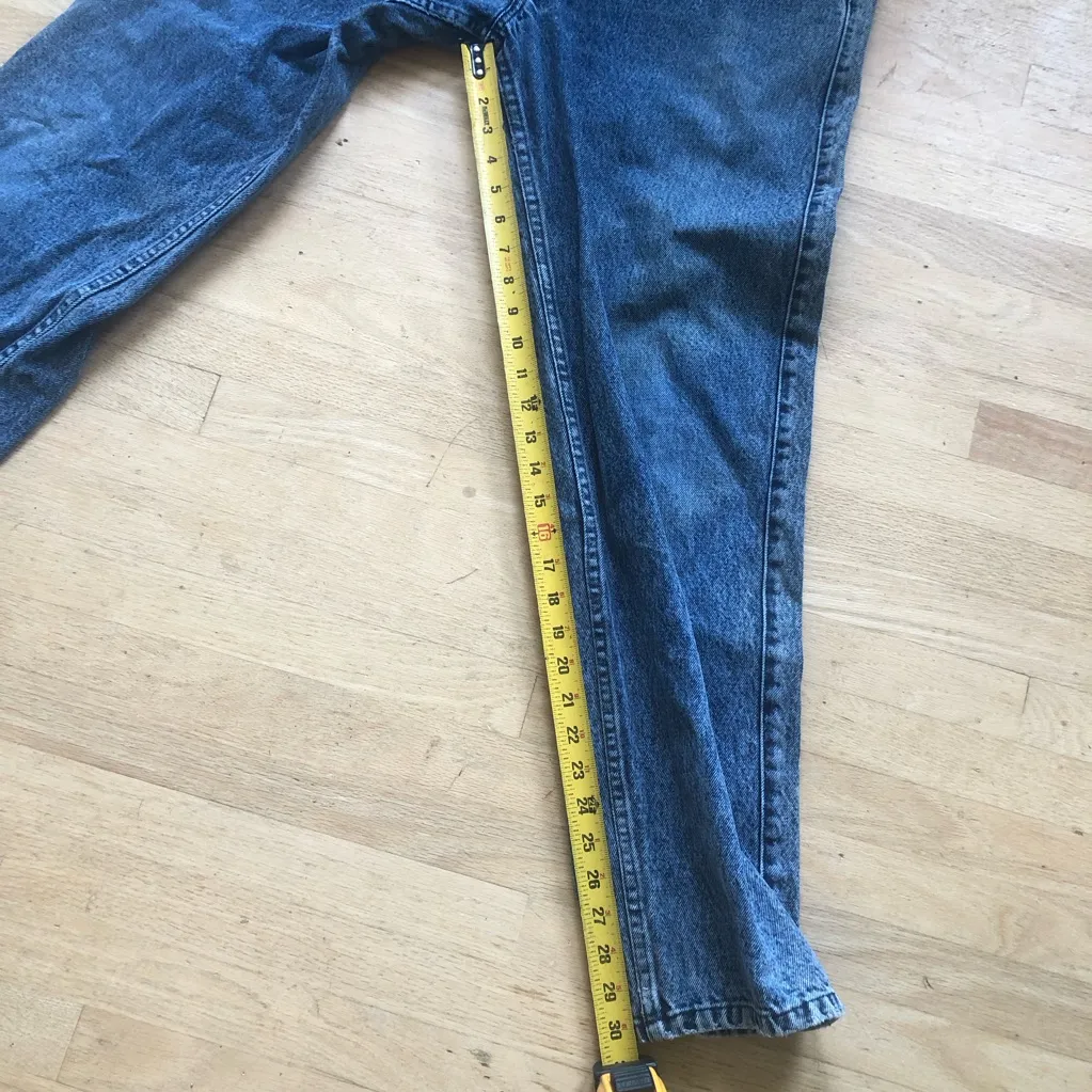 Levi's jeans SilverTab Vintage 90s Blue Jean  sz 28x30.5 - Image 7