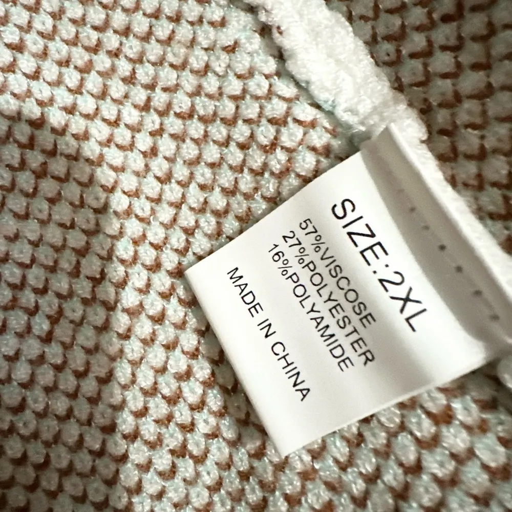 Boho Aztec Tribal Western Yellowstone Sleeveless Sweater Knit Tank Top Tunic 2XL Size XXL - Image 3