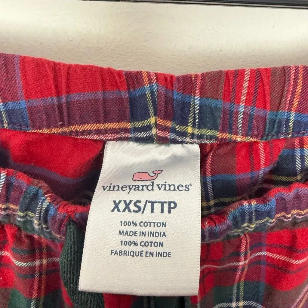 Vineyard Vines Women’s XXS Plaid Pajama Pants - Image 2