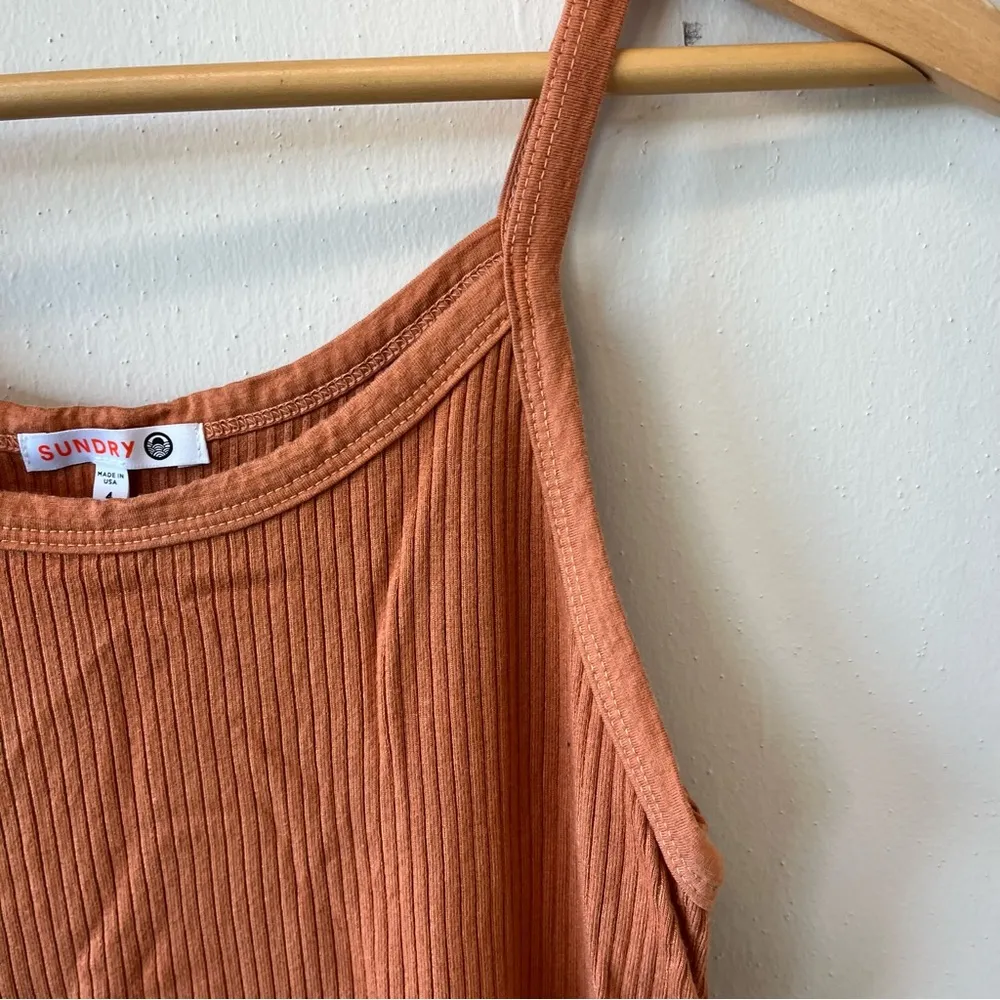 Sundry orange tank top - Image 3