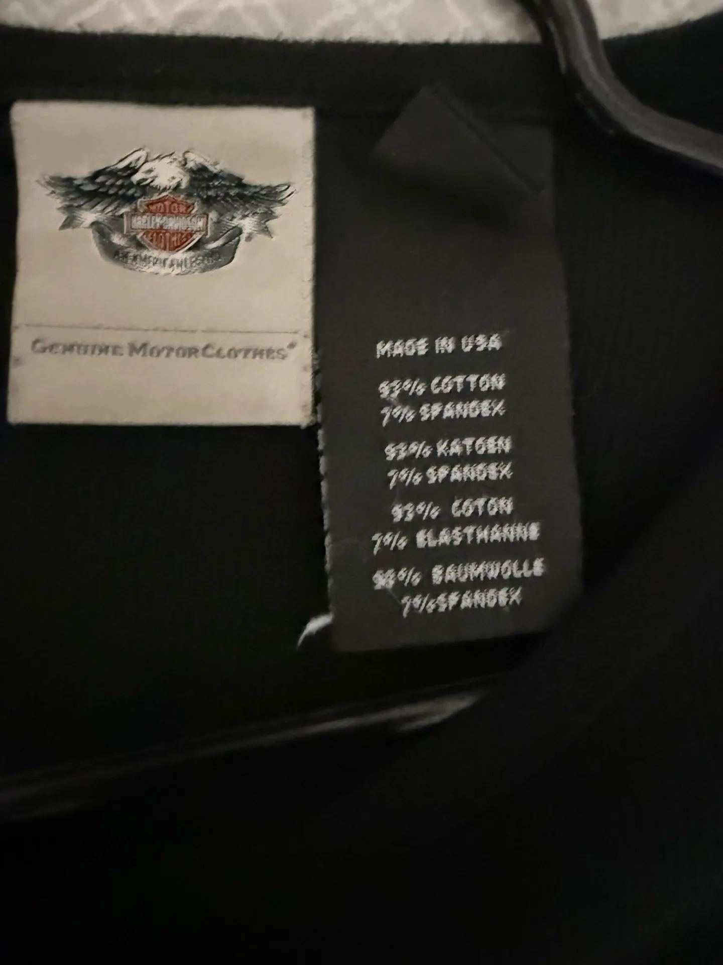 Harley-Davidson Vintage Skull Logo Tank - Image 4