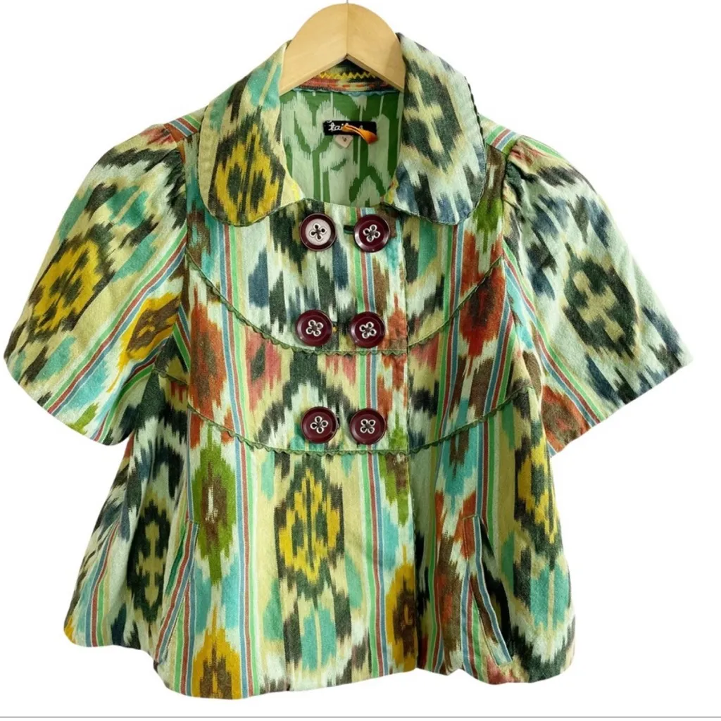 Anthropologie taikonhu Multicolor Patterned Jacket - Image 2