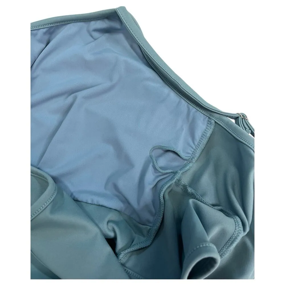 Jack Smith Tennis Dress Womens Small Green Open Back Shorts Athletic Golf Sports - Image 10