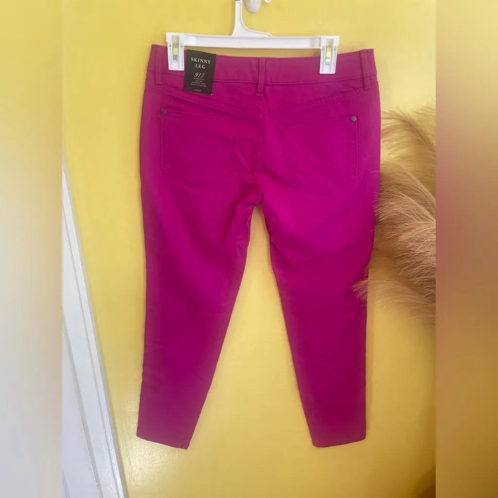 The Limited Vibrant Pink Skinny Jeans - Image 5