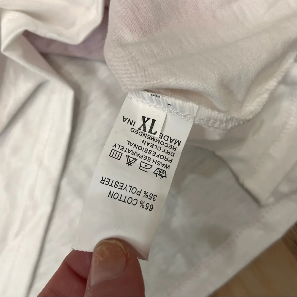 New boutique Stripe Printed Tank coverup Dress sz XL - Image 5