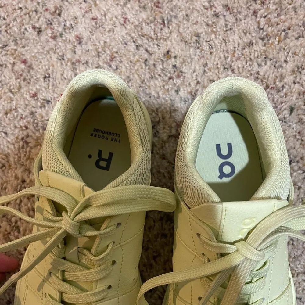 On Running Women's Size 7.5 The Roger Clubhouse Trainers Sneakers Bright Yellow - Image 13