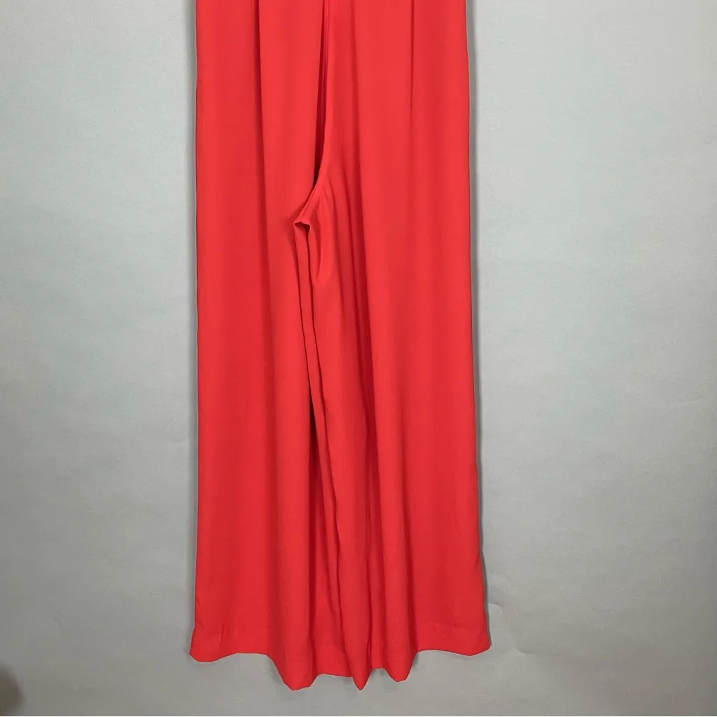 J. Crew‎ Wrap Jumpsuit NO BELT NWT Flaws Short Sleeves Size 0 V-Neck Wide Leg - Image 12