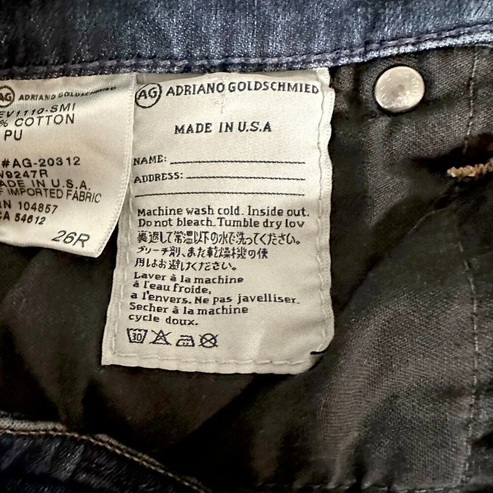 AG The Stilt Cigarette Jean - Image 9