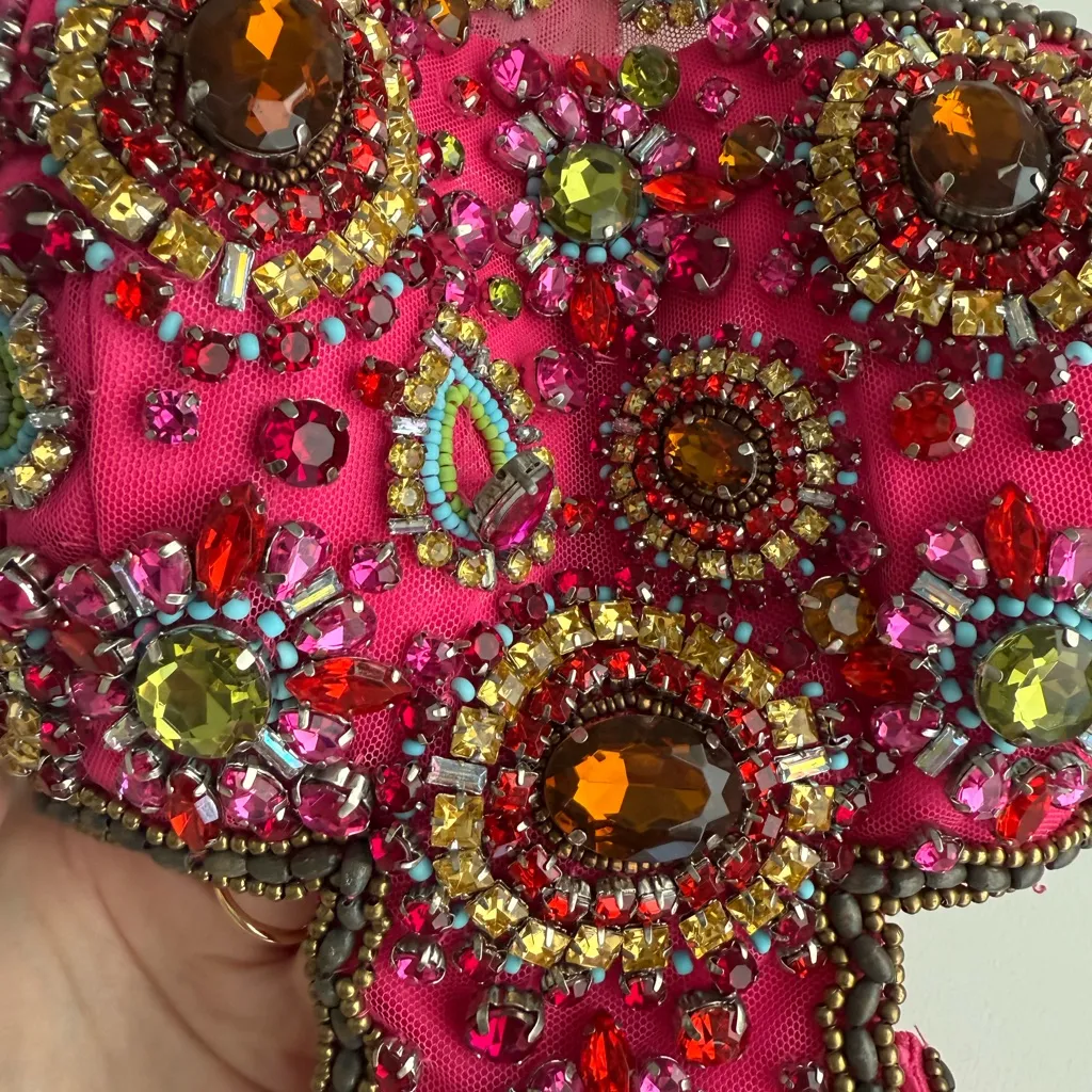 Sherri Hill Pink Embellished Prom Dress - Image 6