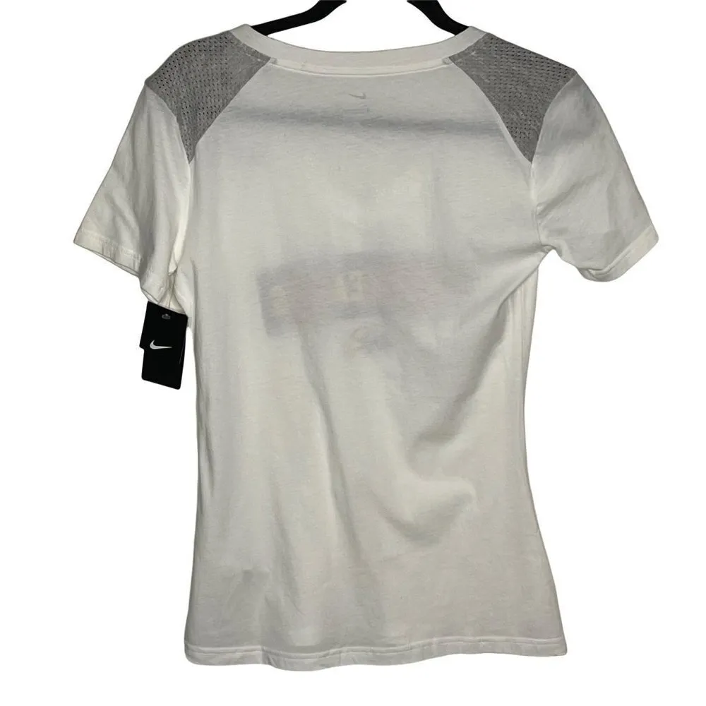 NWT Nike Women's Southern Mississippi Golden Eagles V-Neck Tee White M - Image 2