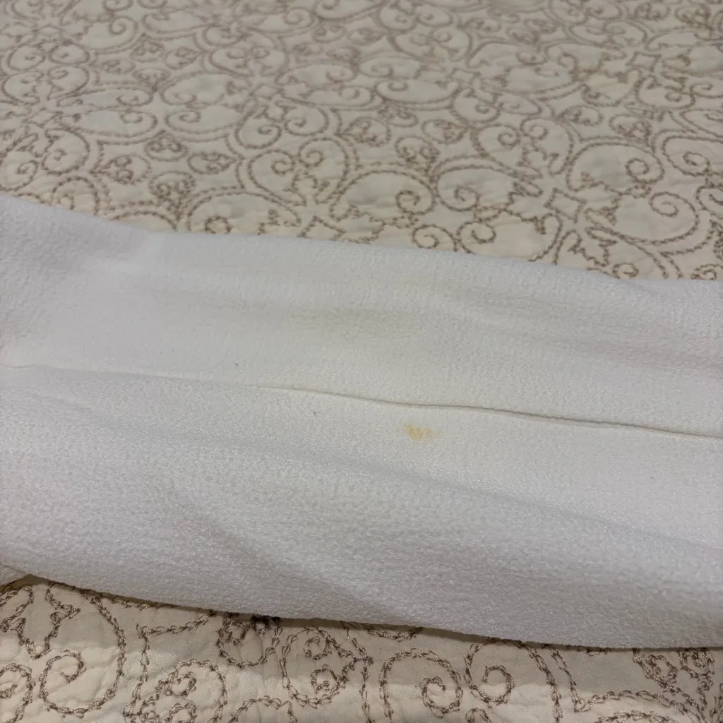 JOH Women's Cream Blazer with Zipper Accents Size XL - Image 13