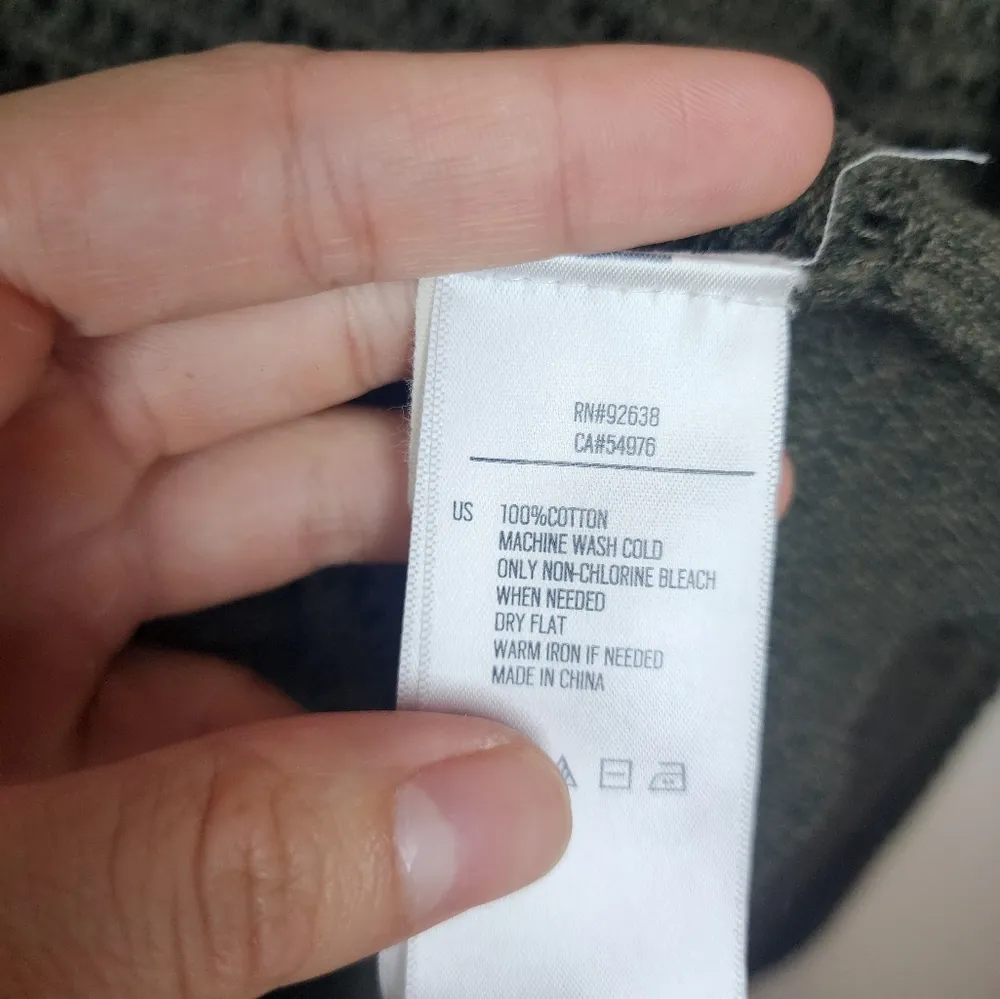 Fossil knit green cardigan size large - Image 5