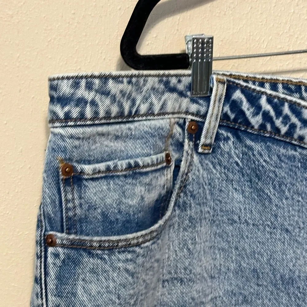 Abercrombie &‎ Fitch  Curvy Love Mom High Rise Size 37 24 Long NWT - Image 5