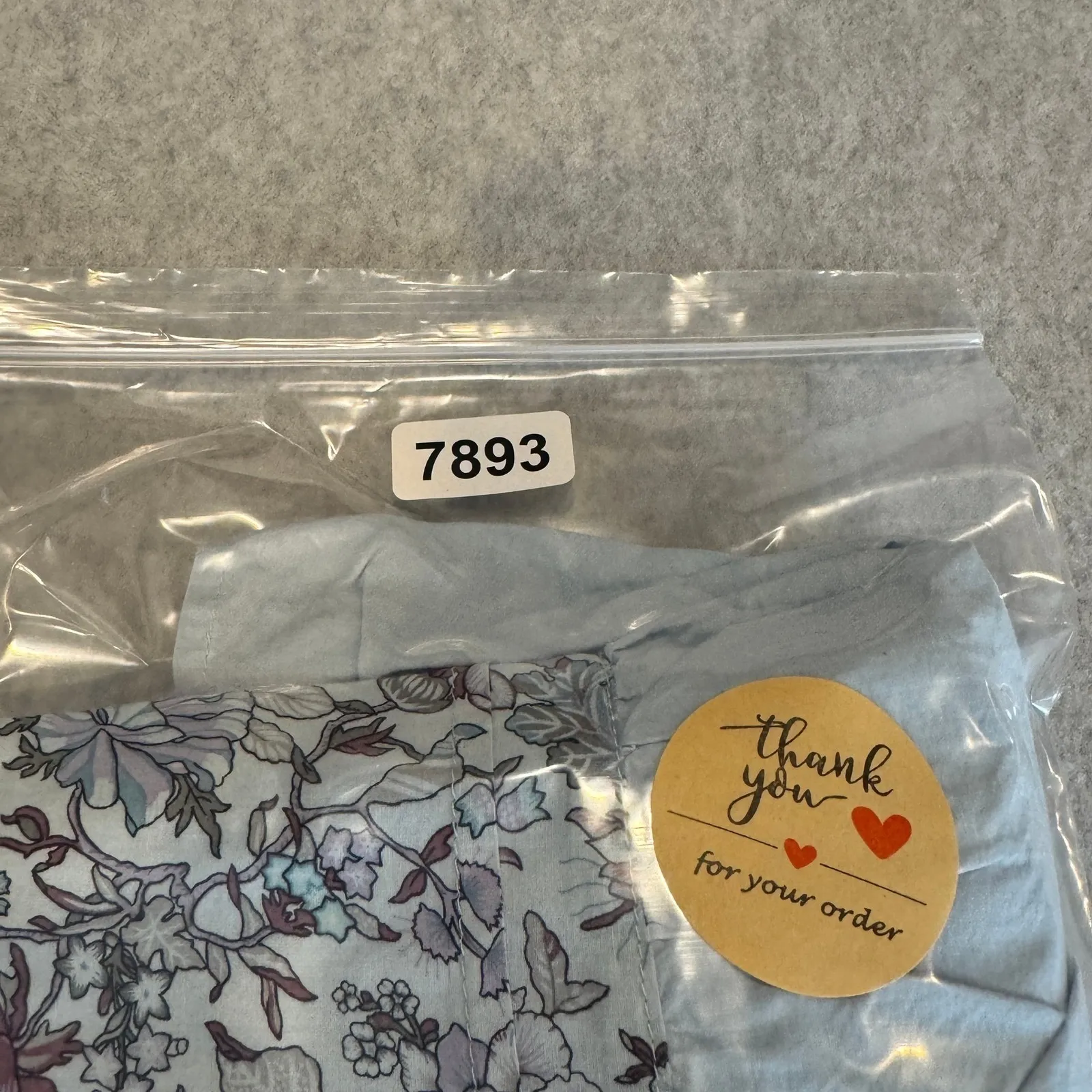 Nick and Mo Ruffle Tiered Midi Dress Womens Small Blue Cotton Floral Country - Image 15