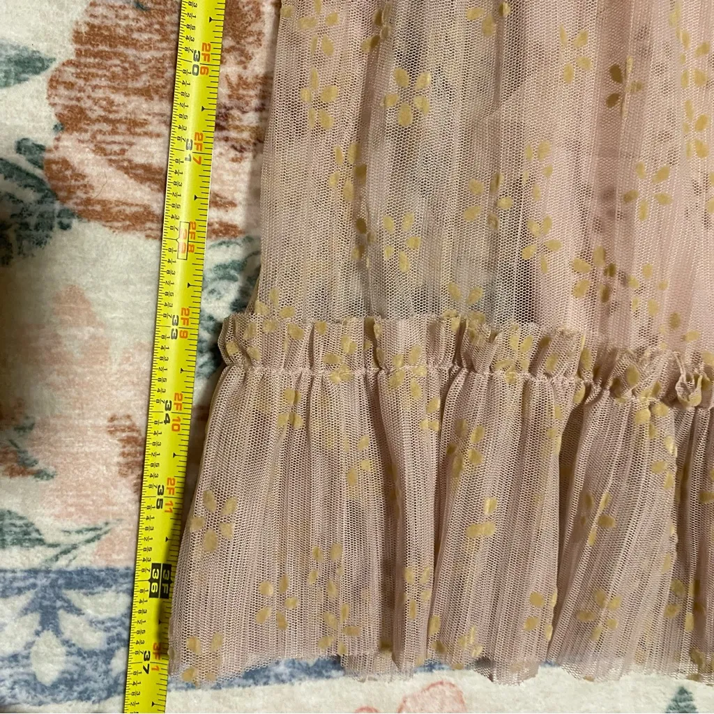 NWT J crew Baby Pink Tulle Midi Dress - Image 7