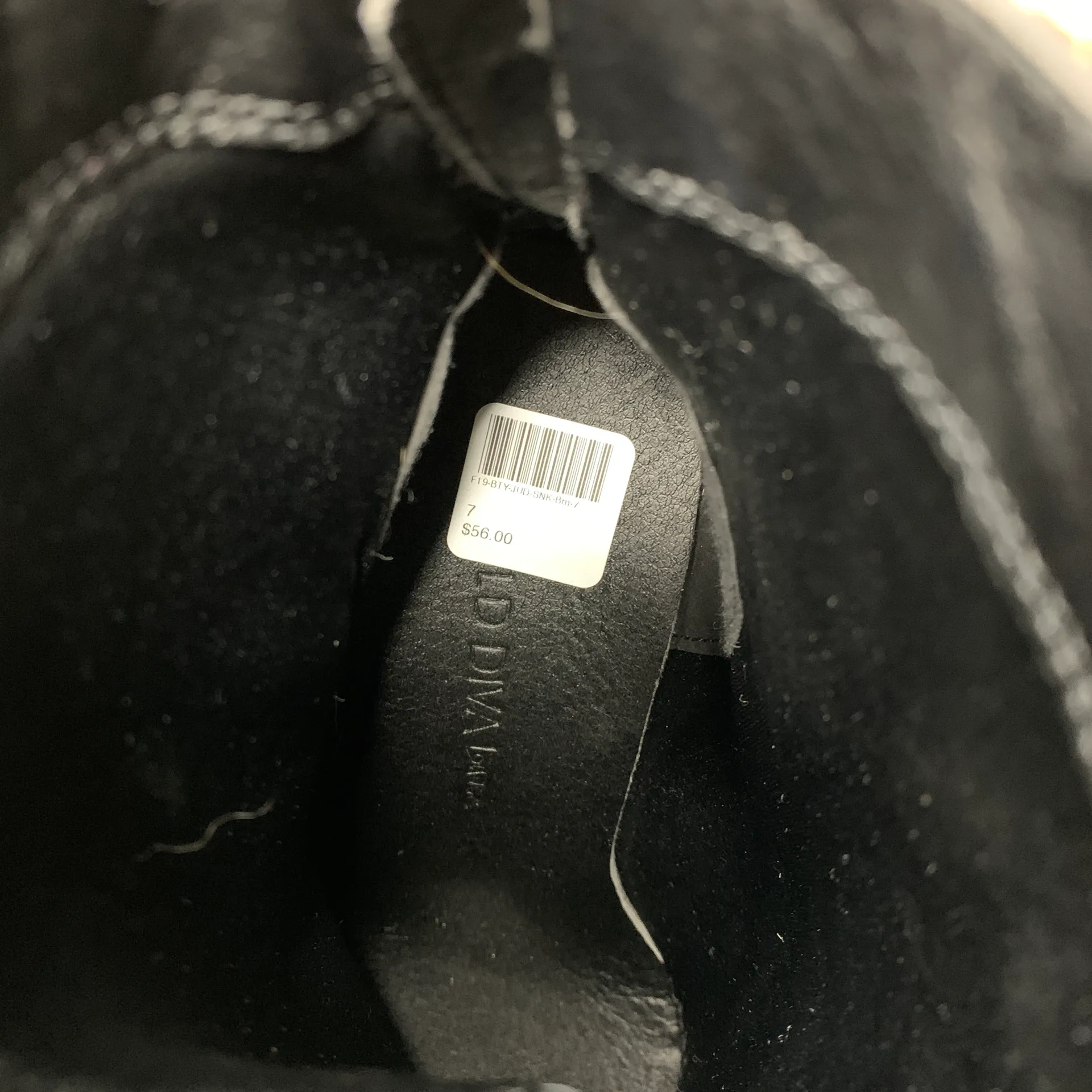 Brown Snakeskin Booties Size 7 - Image 5