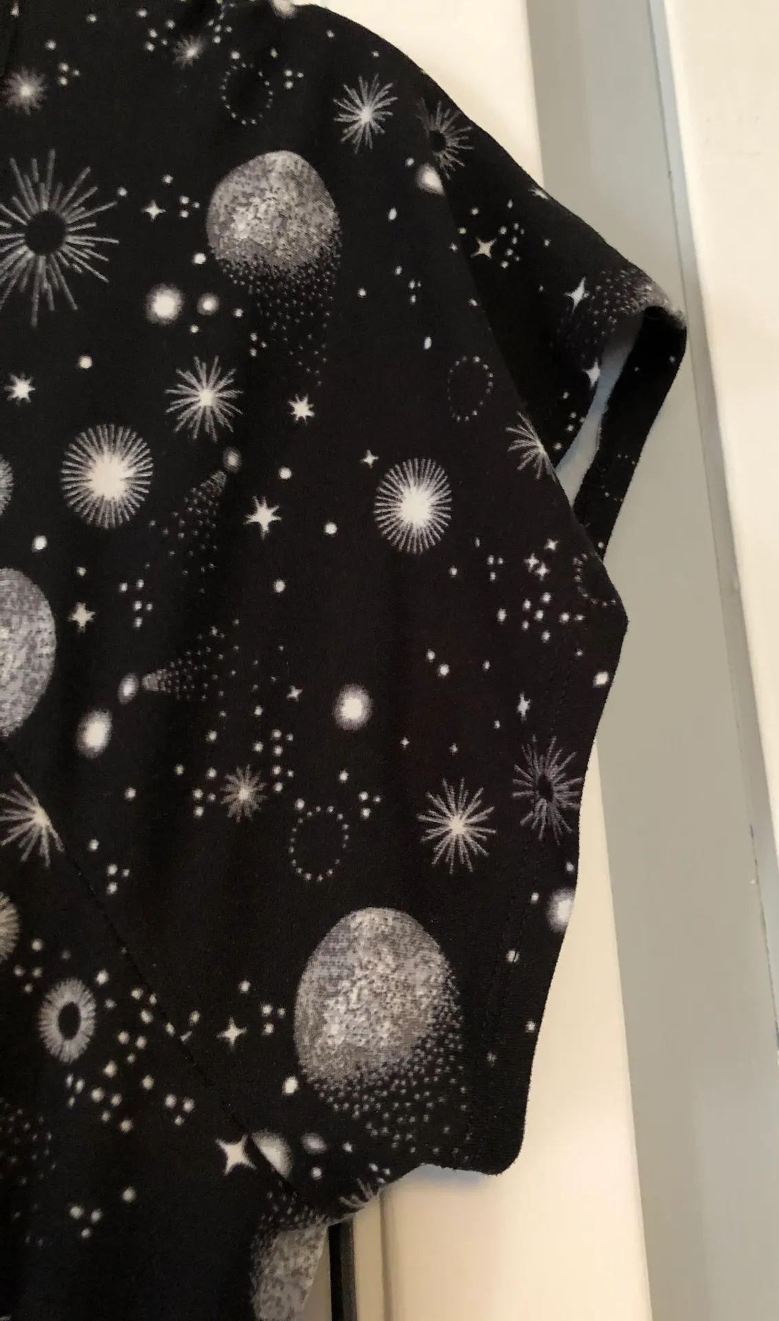 Celestial Print Boho Mini dress Size S-rare Find - Image 5