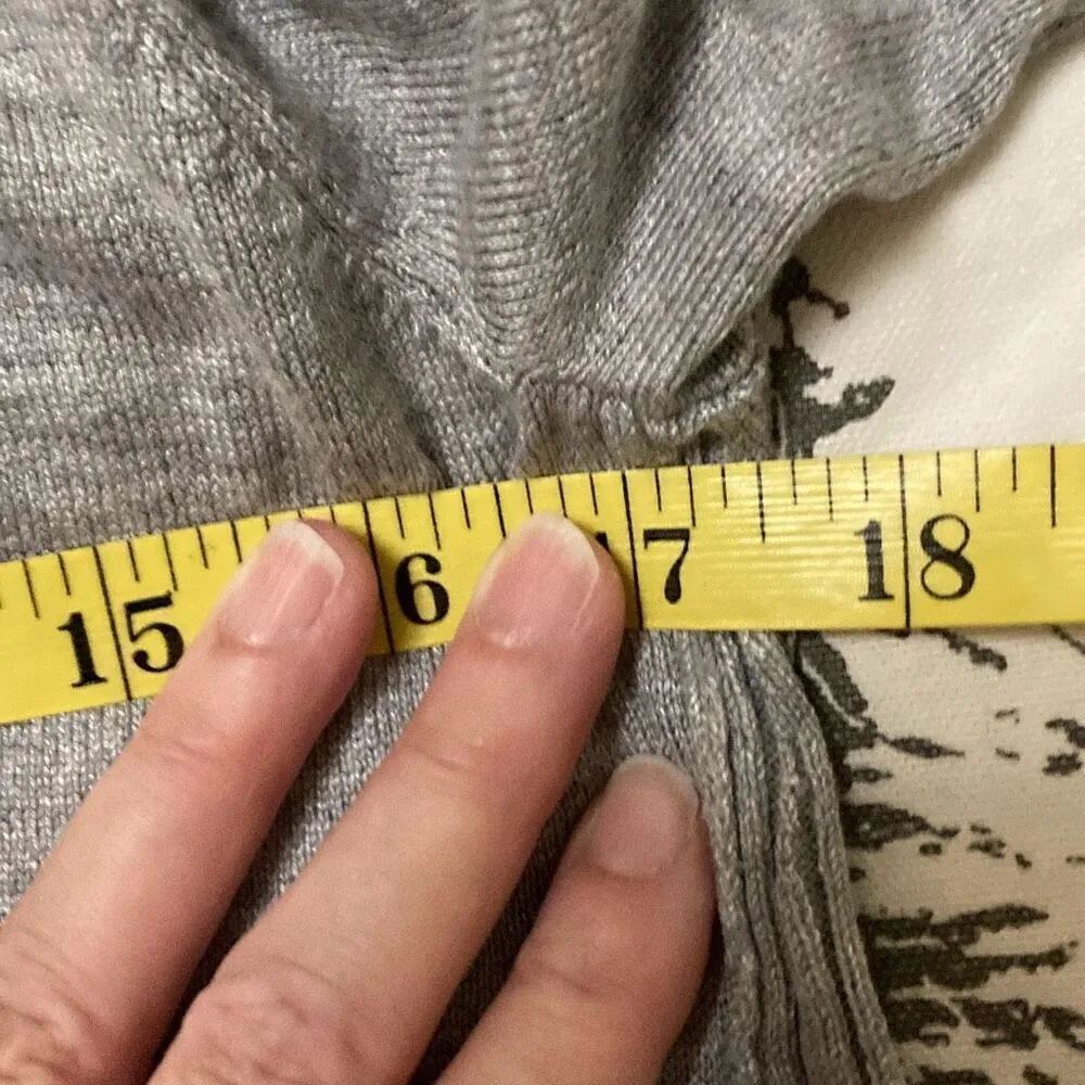 Love Ellie Samantha Open Front Cardigan Size Medium (Q3) NWT‎ Gray - Image 8