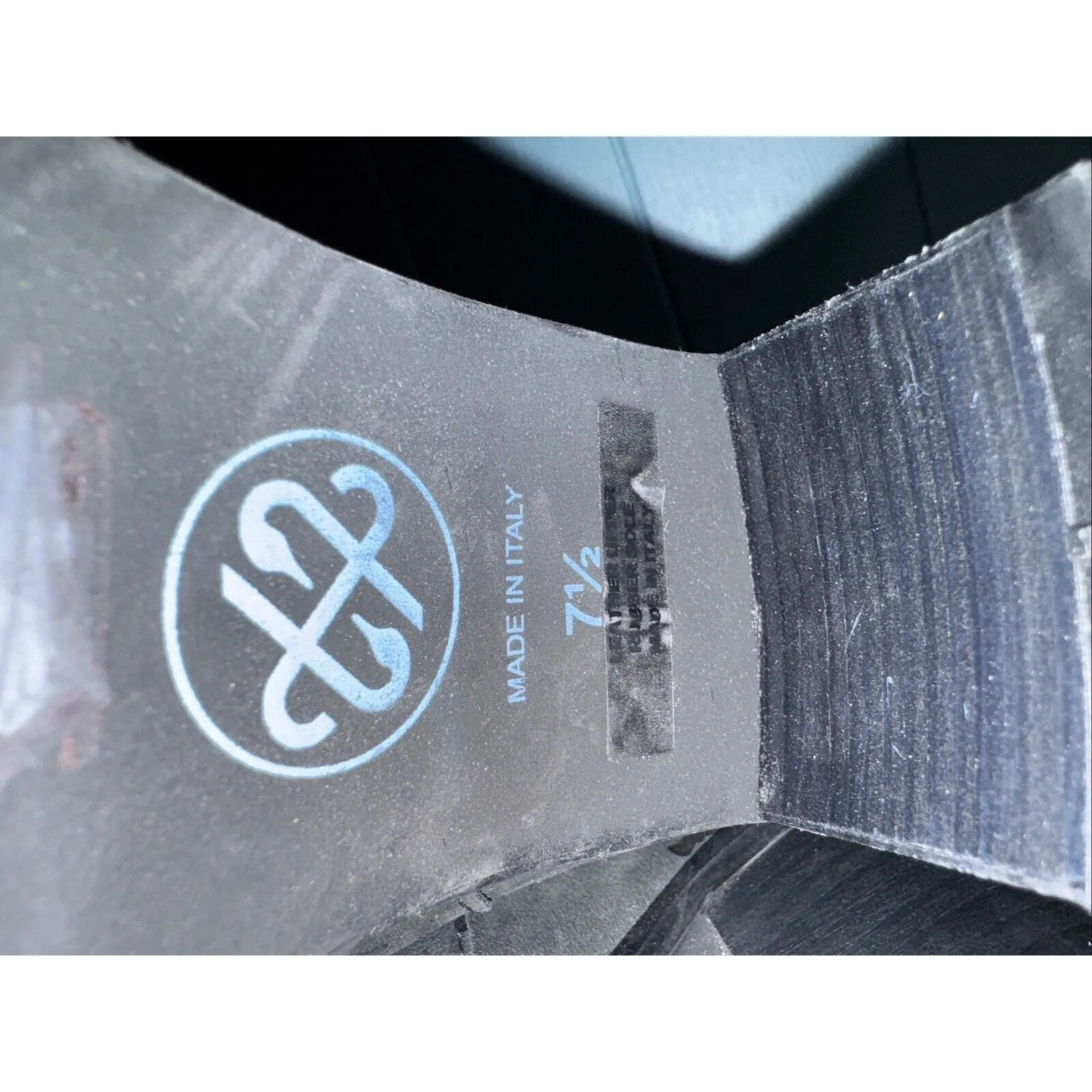 $450 ROSS & SNOW Italy Rosina Women's 7.5 Weatherproof Leather Tall Boot Black - Image 8